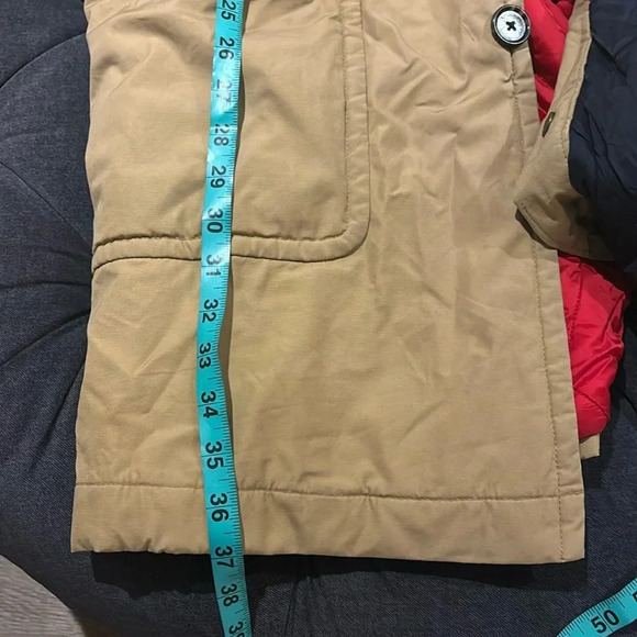 Timmy Hilfiger Tan puffer Winter unisex jacket Large - Picture 12 of 17